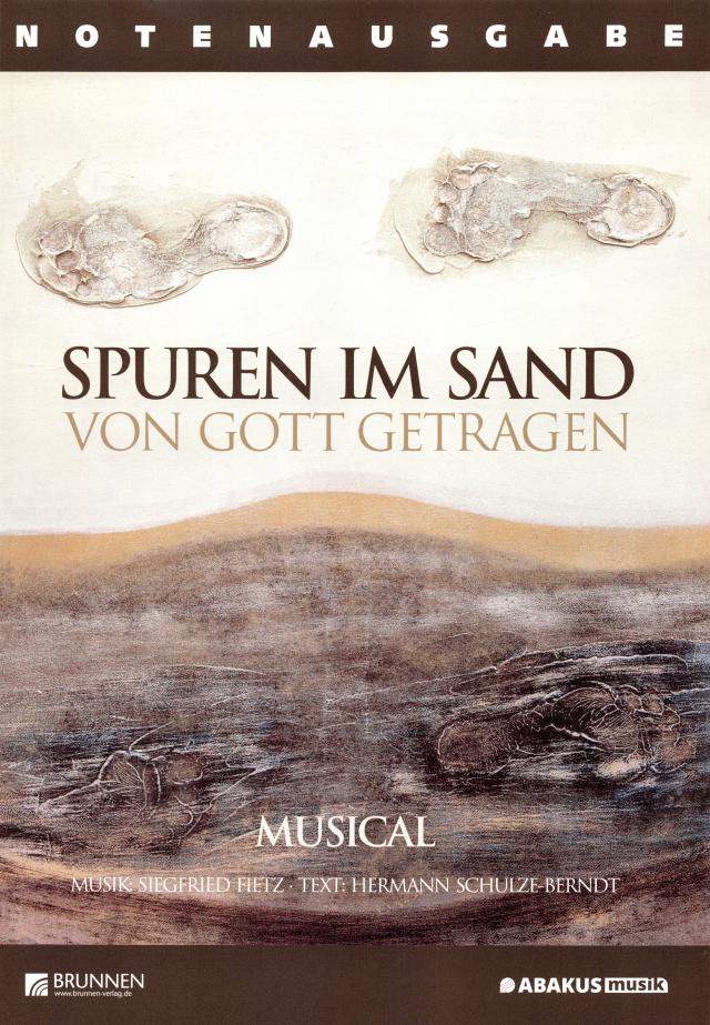 Cover-Art von Spuren im Sand - Von Gott getragen